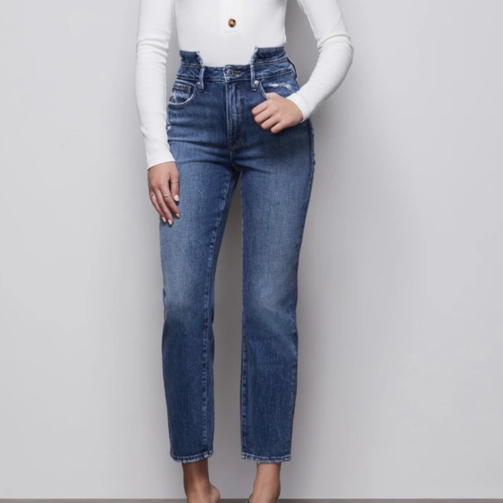 Good American GOOD VINTAGE DOUBLE WAISTBAND